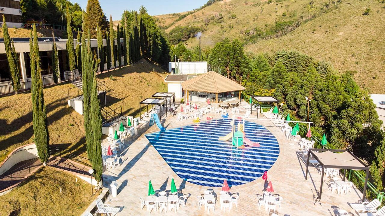 Hotel Golden Park All Inclusive Pocos De Caldas By Nacional Inn المظهر الخارجي الصورة Aerial view of the swimming pool