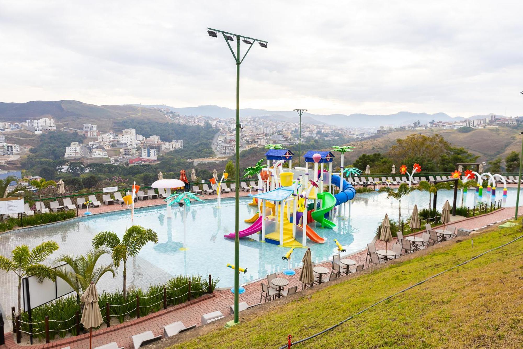 Hotel Golden Park All Inclusive Pocos De Caldas By Nacional Inn المظهر الخارجي الصورة Water park in the resort