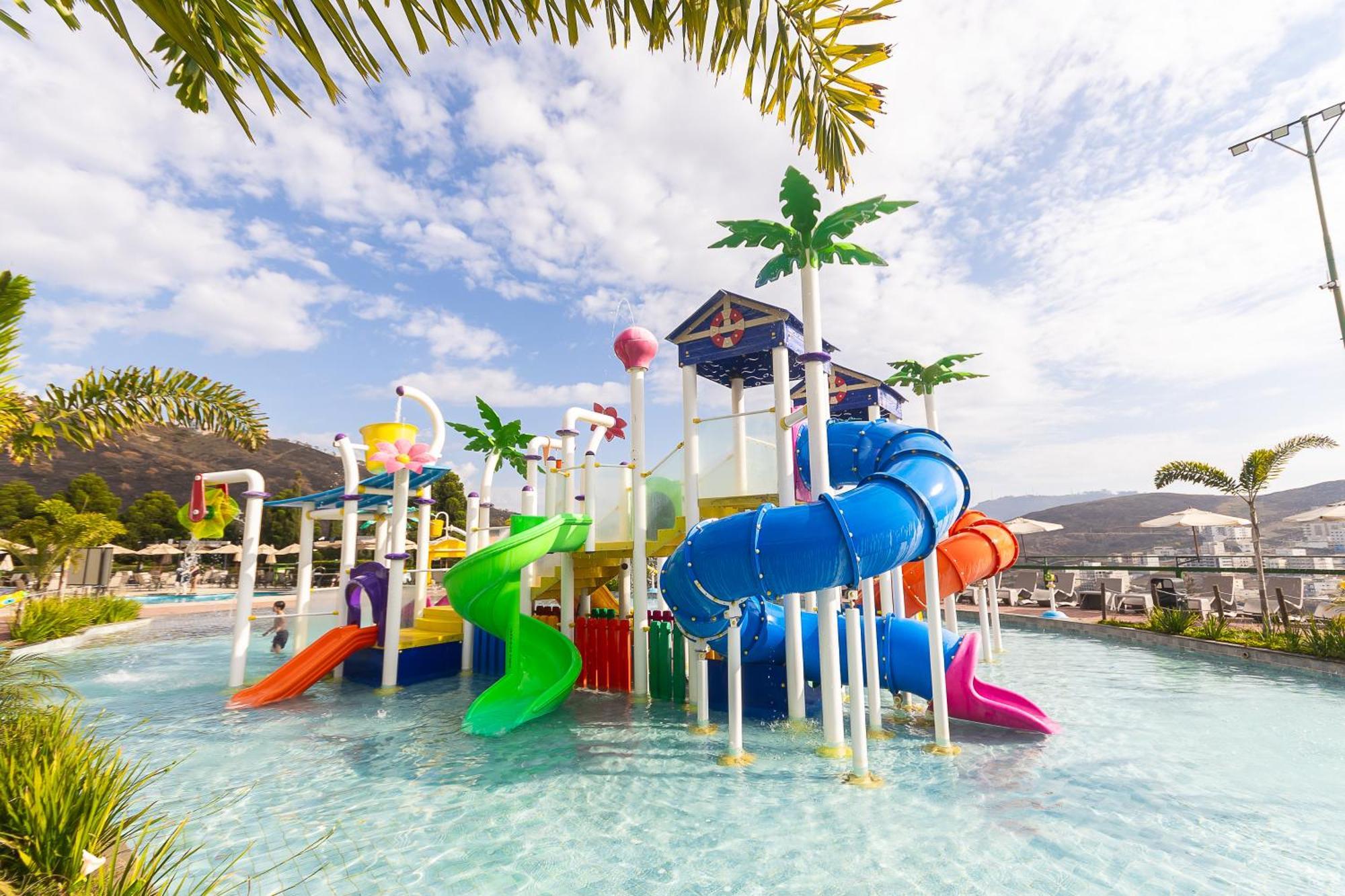 Hotel Golden Park All Inclusive Pocos De Caldas By Nacional Inn المظهر الخارجي الصورة Waterpark at the Hard Rock Hotel