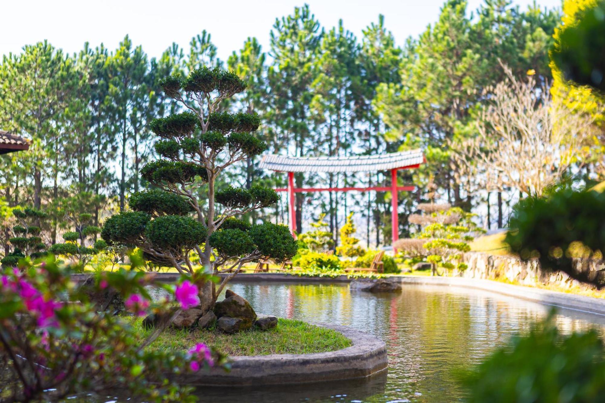 Hotel Golden Park All Inclusive Pocos De Caldas By Nacional Inn المظهر الخارجي الصورة Japanese Garden
