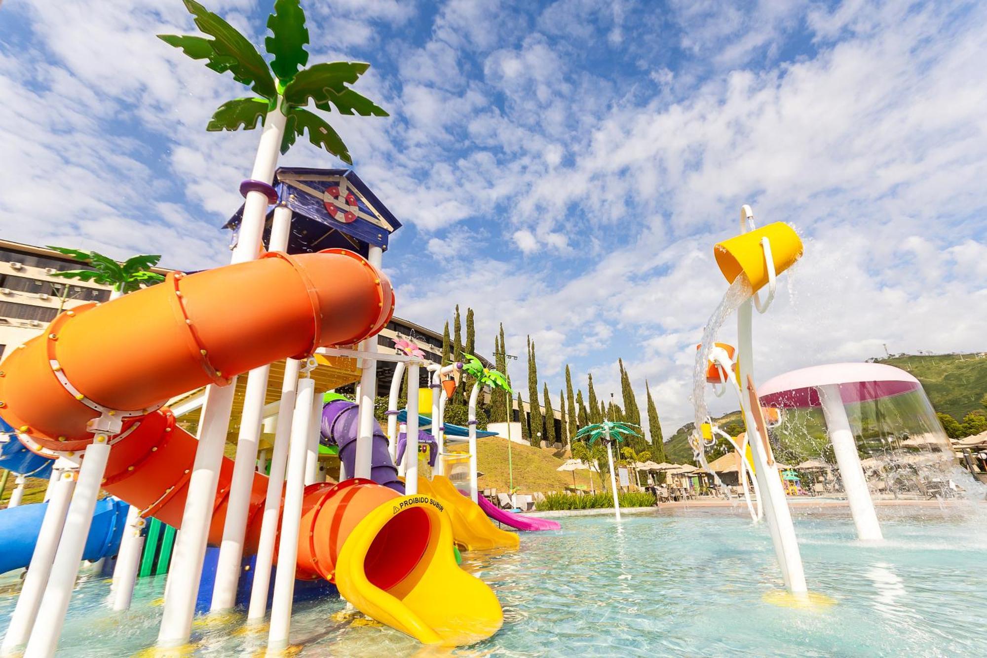 Hotel Golden Park All Inclusive Pocos De Caldas By Nacional Inn المظهر الخارجي الصورة The water park